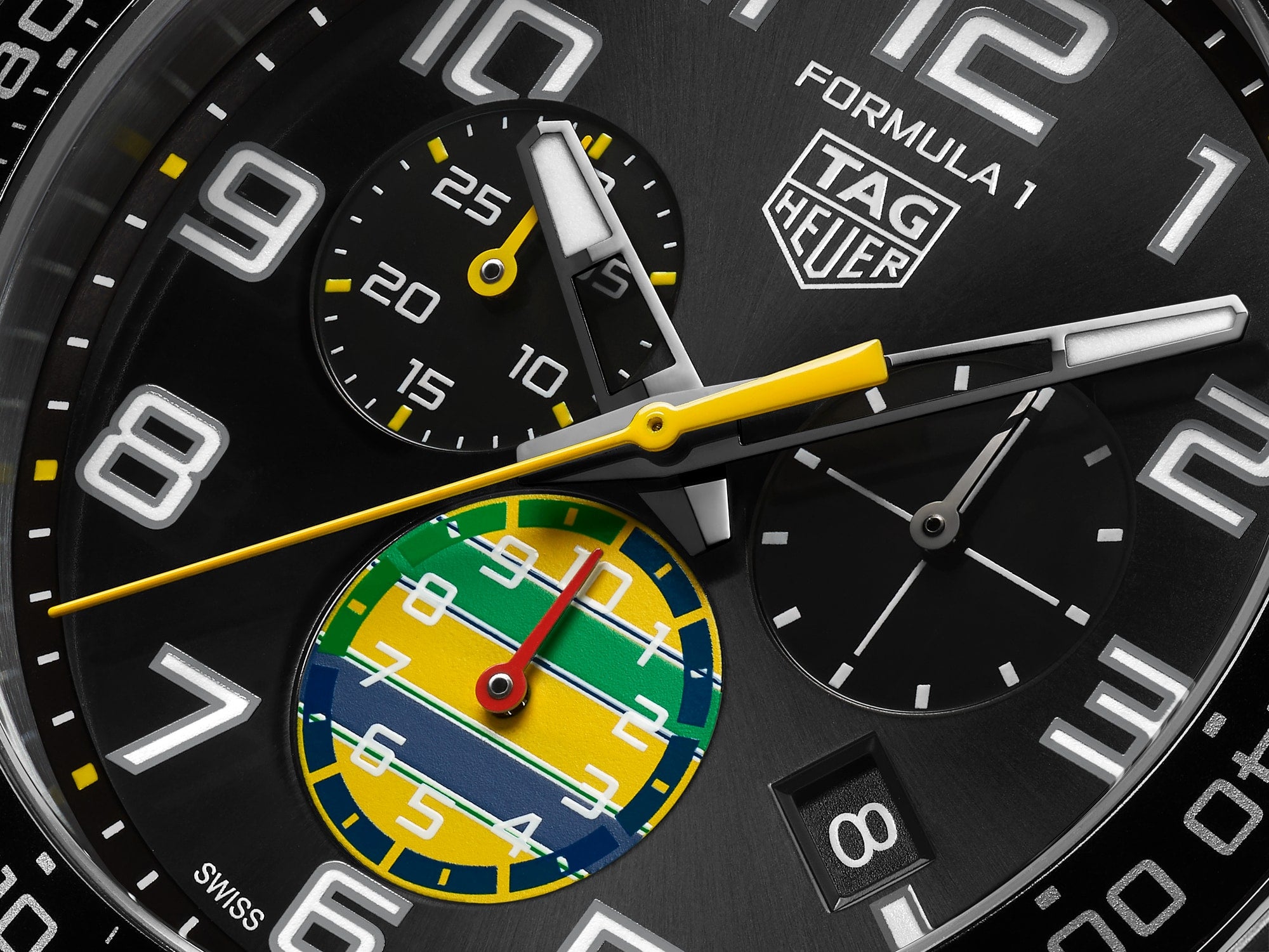 TAG Heuer Chronograph x Senna LIMITED EDITION